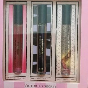 Victoria’s Secret Perfume Rollerballs Bombshell, Tease, Scandalous NWT